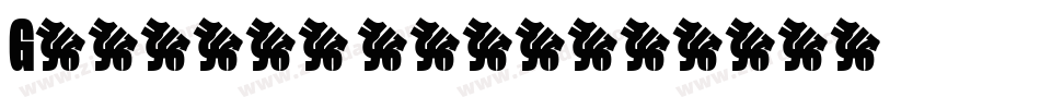 Galinta free字体转换